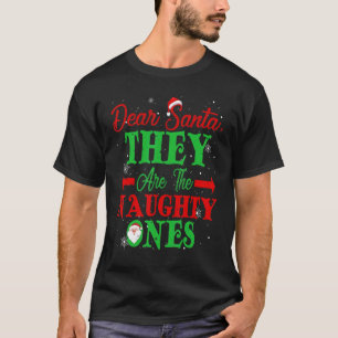 Camiseta Caros Papais noeis, eles são a árvore de Natal dos