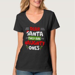 Camiseta Caros Papais noeis, Eles São Malvados No Natal Eng