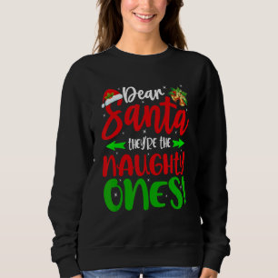 Camiseta Caros Papais noeis, eles são o garoto de Natal mal