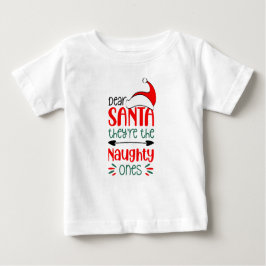 Camiseta Caros Papais noeis, eles são o malvado, Natal