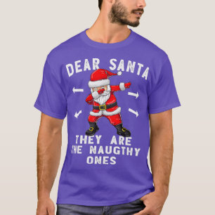 Camiseta Caros Papais noeis Eles São Os Malditos Camiseiros