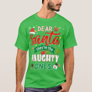 Camiseta Caros Papais noeis, Eles São Os Malditos Natal