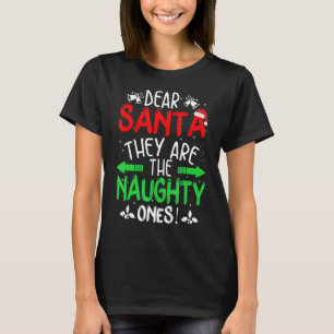 Camiseta Caros Papais noeis, eles são os malvados do Natal