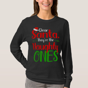 Camiseta Caros Papais noeis, Eles São Os Malvados, Feliz Ch