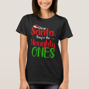 Camiseta Caros Papais noeis, Eles São Os Malvados, Feliz Ch