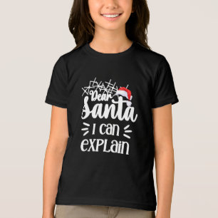 Camiseta Caros Papais noeis engraçados Natal Negro