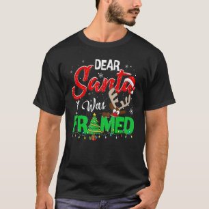 Camiseta Caros Papais noeis, Eu Fui Enquadrada No Natal.