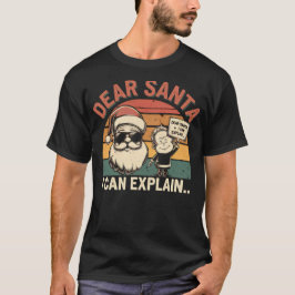 Camiseta Caros Papais noeis, Eu Posso Explicar