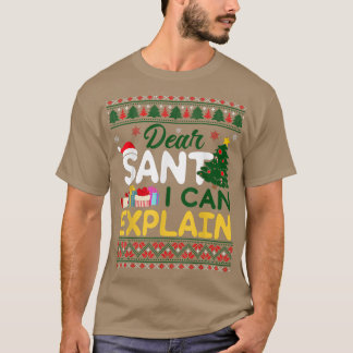 Camiseta Caros Papais noeis Eu Posso Iludir Suor De Natal E