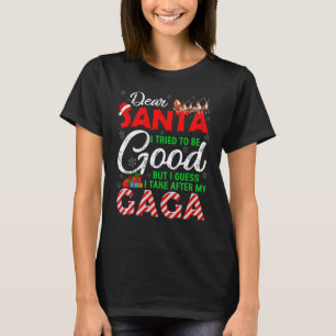 Camiseta Caros Papais noeis, Eu Tentei Ser Bom, Mas Tomei A