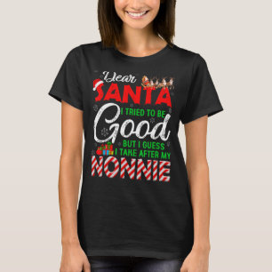 Camiseta Caros Papais noeis, Eu Tentei Ser Bom, Mas Tomei A