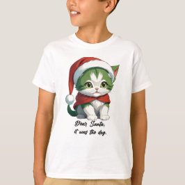 Camiseta Caros Papais noeis, foi o cão