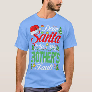 Camiseta Caros Papais noeis, Foi O Natal Da Culpa Dos Meus 