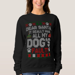 Camiseta Caros Papais noeis, Foi Tudo Que Meus Cachorros Fa