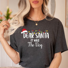 Camiseta Caros Papais noeis, foi um Natal Engraçado Preto