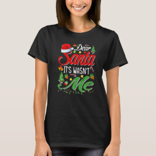 Camiseta Caros Papais noeis, não foi a festa de Natal da mi