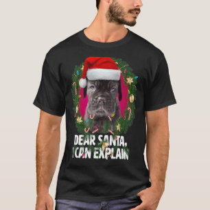 Camiseta Caros Papais noeis, o cãozinho-de-cômodo-de-cãozin