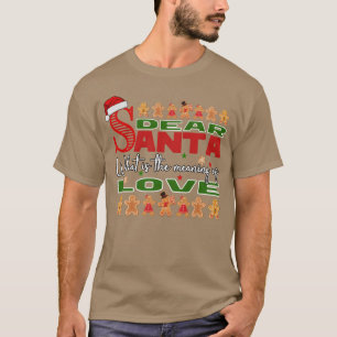 Camiseta Caros Papais noeis O que é o significado de Love U