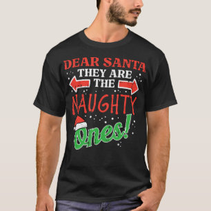 Camiseta Caros Papais noeis, Os Homens De Natal Que São Mal