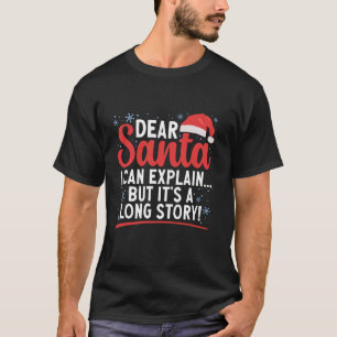 Camiseta Caros Papais noeis Posso Explicar A Correspondênci