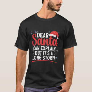 Camiseta Caros Papais noeis Posso Explicar A Correspondênci
