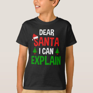 Camiseta Caros Papais noeis, Posso Explicar O Feliz Natal