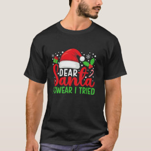 Camiseta Caros Papais noeis Que Juro Tentei Combinar O Nata