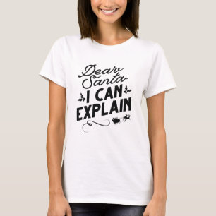 Camiseta Caros Papais noeis Que Posso Explicar