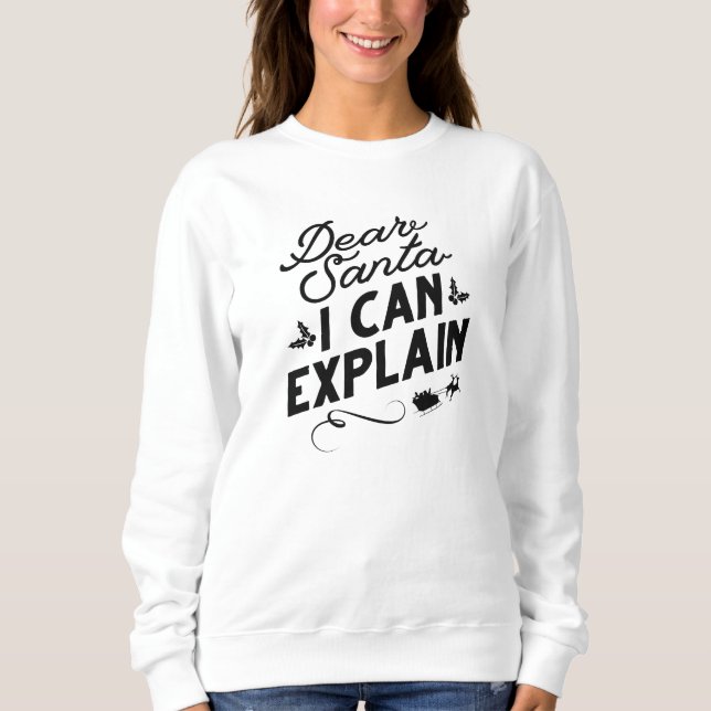 Camiseta Caros Papais noeis Que Posso Explicar (Frente)