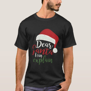 Camiseta Caros Papais noeis Que Posso Explicar
