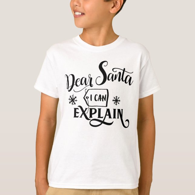 Camiseta Caros Papais noeis que posso explicar (Frente)