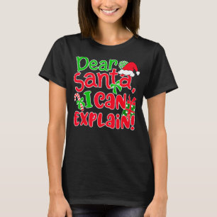 Camiseta Caros Papais noeis Que Posso Explicar - Engraçadin