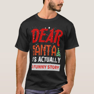 Camiseta Caros Papais noeis Que Posso Explicar O Natal