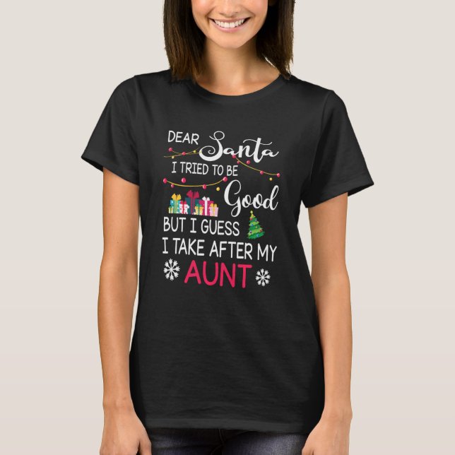 Camiseta Caros Papais noeis Que Tentei Ser Bom Acho Que Tom (Frente)