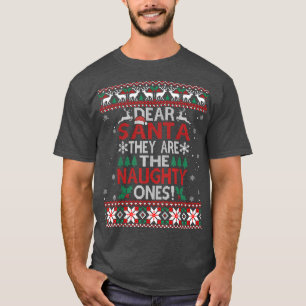 Camiseta Caros Papais noeis, São Os Malditos Cristãos.