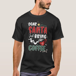 Camiseta Caros Papais noeis, Tragam Piada de café Papai Noe