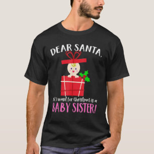 Camiseta Caros PAPAIS NOEIS, tudo o que quero no Natal é um