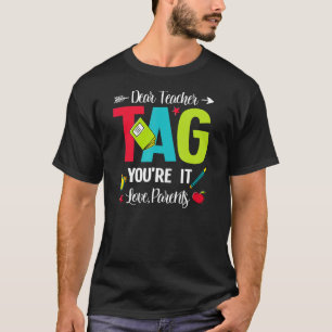 Camiseta Caros Professores dizem que você ama pais primeiro