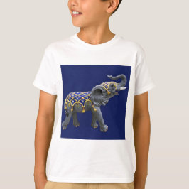 Camiseta Carousel Animal Elephant Photo Kid's Tee