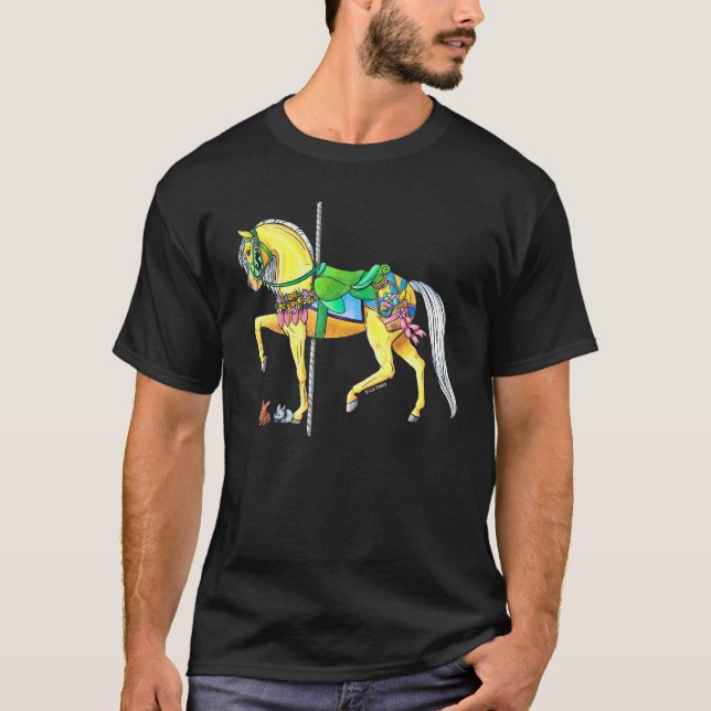 Camiseta Carousel Horse Ostara Easter (Frente)