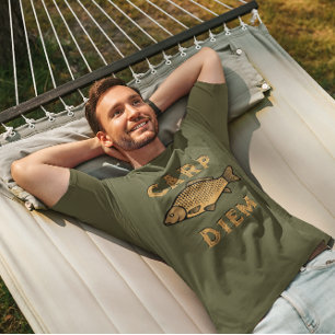 Camiseta Carp Diem Novelty Engraçado