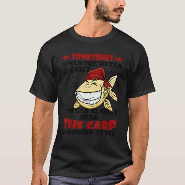Camiseta Carp Fishing For Men Catfish And Carp (Frente)