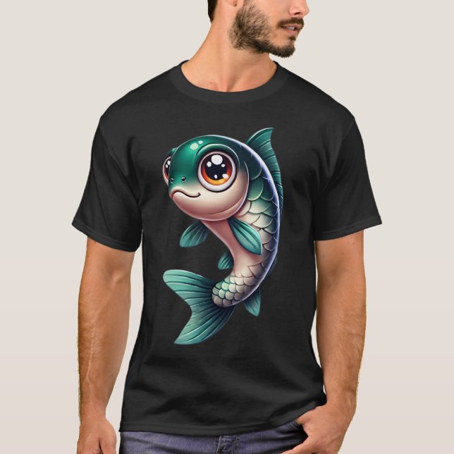 Camiseta Carpa Adorável 1 (Frente)