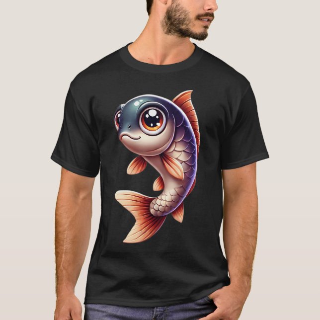 Camiseta Carpa Adorável 2 (Frente)