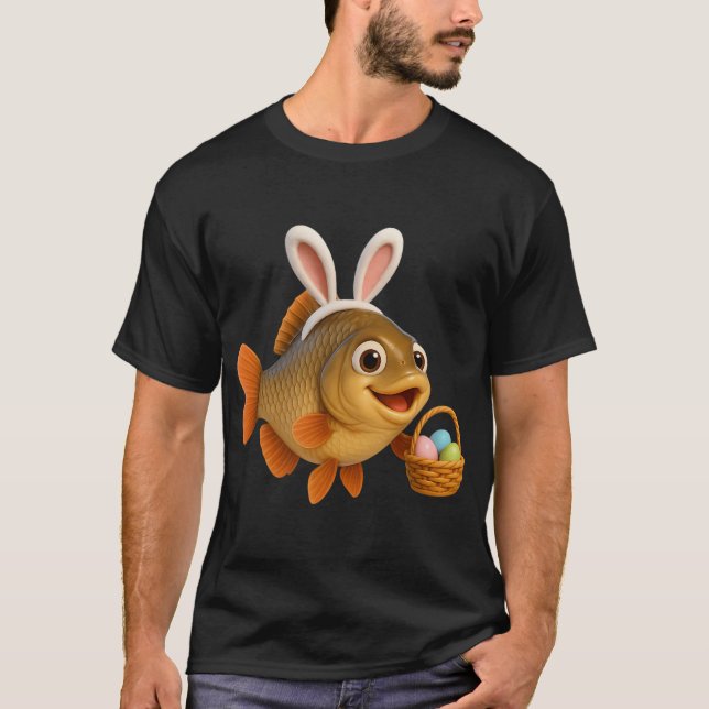 Camiseta Carpa Cruciana de Páscoa (Frente)