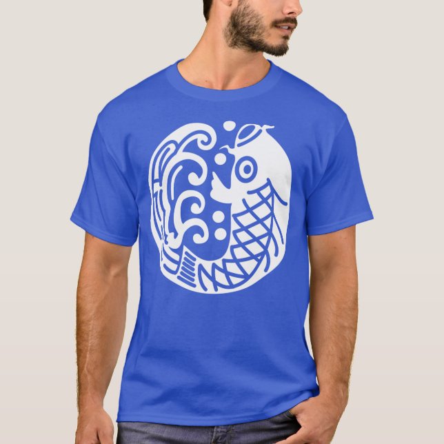 Camiseta Carpa e onda (Frente)