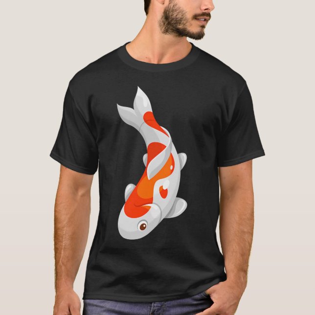 Camiseta Carpa Japonesa Chata Koi (Frente)