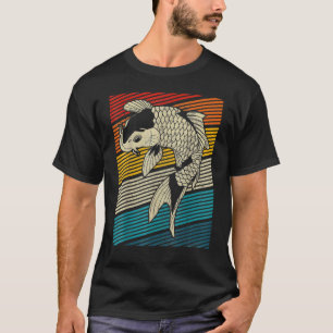 Camiseta Carpa Japonesa Peixe Japonês Flor de Cerejeira 59