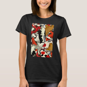 Camiseta Carpa Japonesa Peixe Japonês Flor de Cerejeira 66