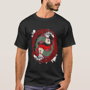 Camiseta Carpa Koi Japonesa Nishikigoi Peixe Para Criador D